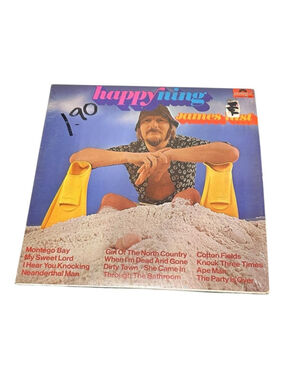 Vintage James Last Vinyl LP Happyning 1973 Polydor Easy Listening Black Canada